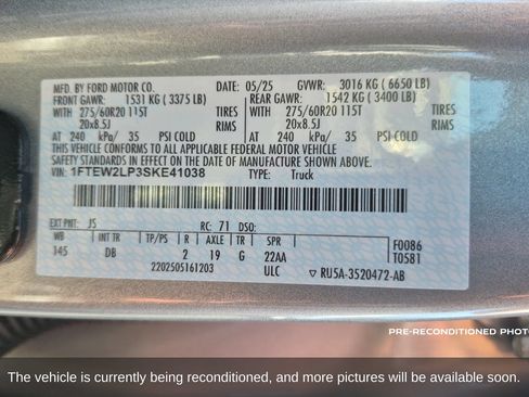 Used 2025 Ford F150 STX w/ Equipment Group 200A AWD/4WD image 19