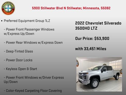 Used 2022 Chevrolet Silverado 3500 LTZ w/ LTZ Convenience Package image 5
