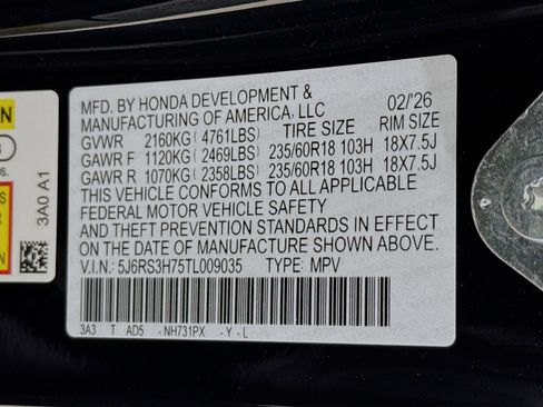 New 2026 Honda CR-V EX-L image 38