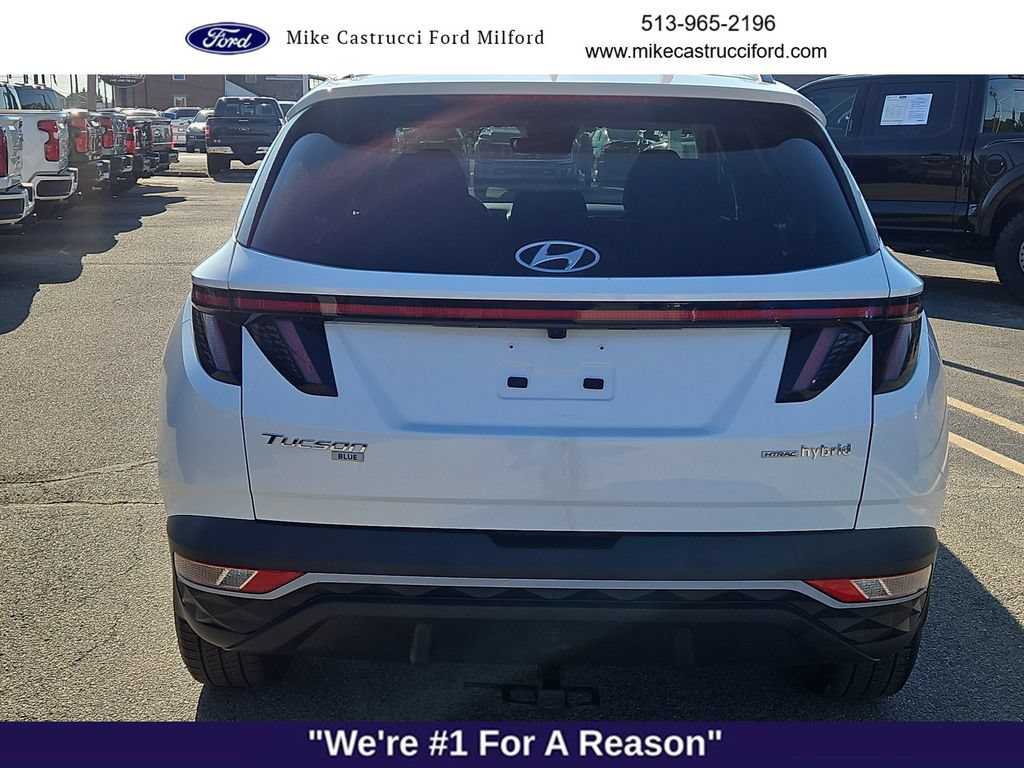 Used 2022 Hyundai Tucson Blue AWD/4WD image 5