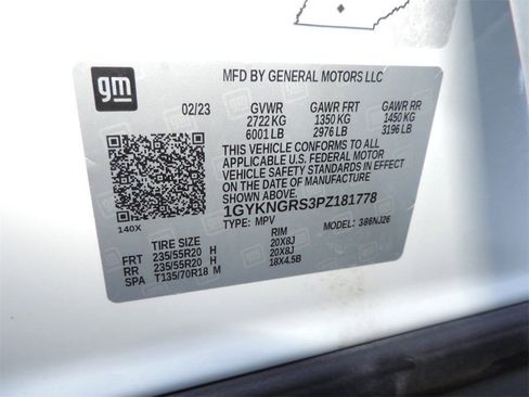 Certified 2023 Cadillac XT5 Sportv w/ Technology Package image 18