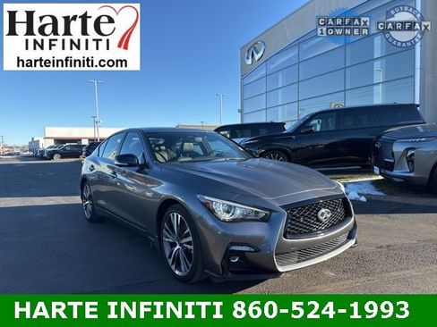 Certified 2023 INFINITI Q50 Sensory image 3
