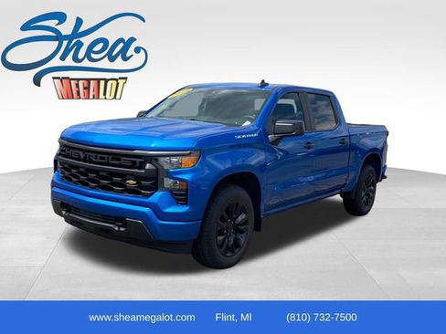 Used 2022 Chevrolet Silverado 1500 Custom RWD image 1