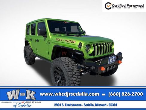 Certified 2025 Jeep Wrangler Unlimited Sport AWD/4WD image 1