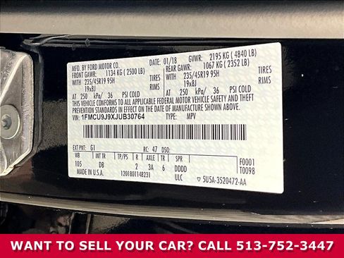 Used 2018 Ford Escape Titanium AWD/4WD image 16