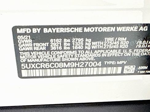 Used 2021 BMW X5 xDrive40i w/ Premium Package 2 AWD/4WD image 34