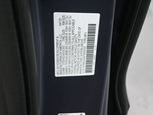 New 2026 Honda Odyssey EX-L image 17