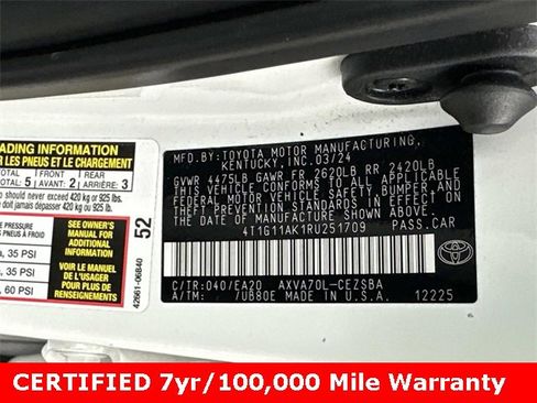 Used 2024 Toyota Camry SE image 30