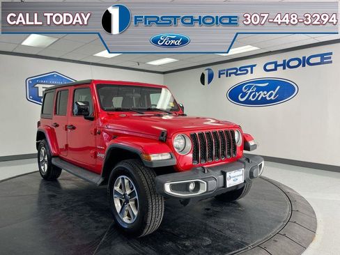Used 2020 Jeep Wrangler Unlimited Sahara AWD/4WD image 1