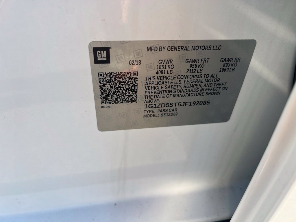 Used 2018 Chevrolet Malibu LT FWD image 15