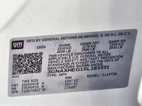Used 2025 Chevrolet Equinox LT w/ Safety and Technology Package FWD image 19