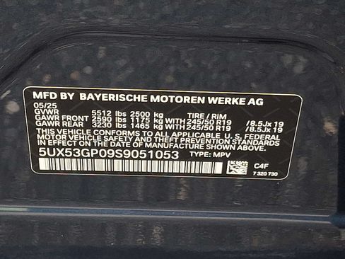 Used 2025 BMW X3 xDrive30i w/ Convenience Package AWD/4WD image 25