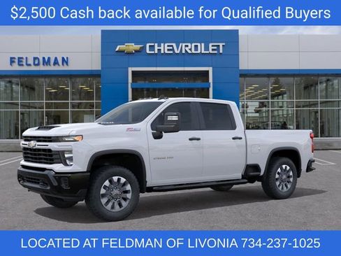 New 2026 Chevrolet Silverado 2500 Custom w/ Custom Value Package AWD/4WD image 2