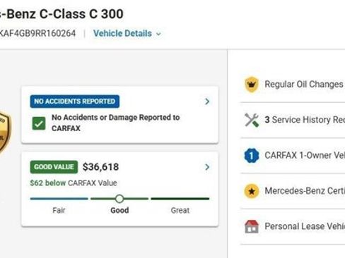 Certified 2024 Mercedes-Benz C 300 Sedan image 3