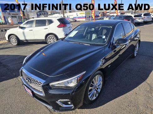 Used 2019 INFINITI Q50 Luxe w/ Essential Package (3.0T Luxe) image 1