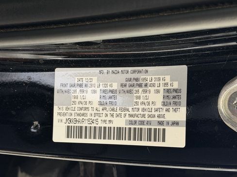 Used 2024 MAZDA CX-90 Plug-In Hybrid w/ Preferred AWD/4WD image 23