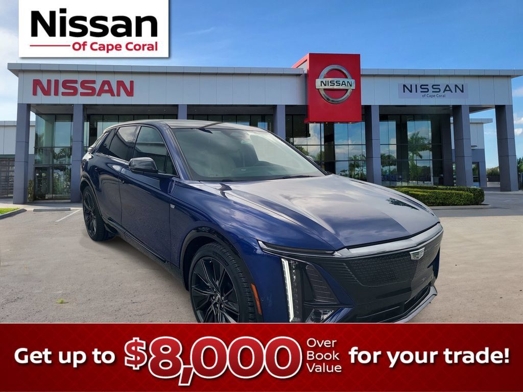 Used 2024 Cadillac Lyriq Sport w/ Nappa Leather Package RWD image 1