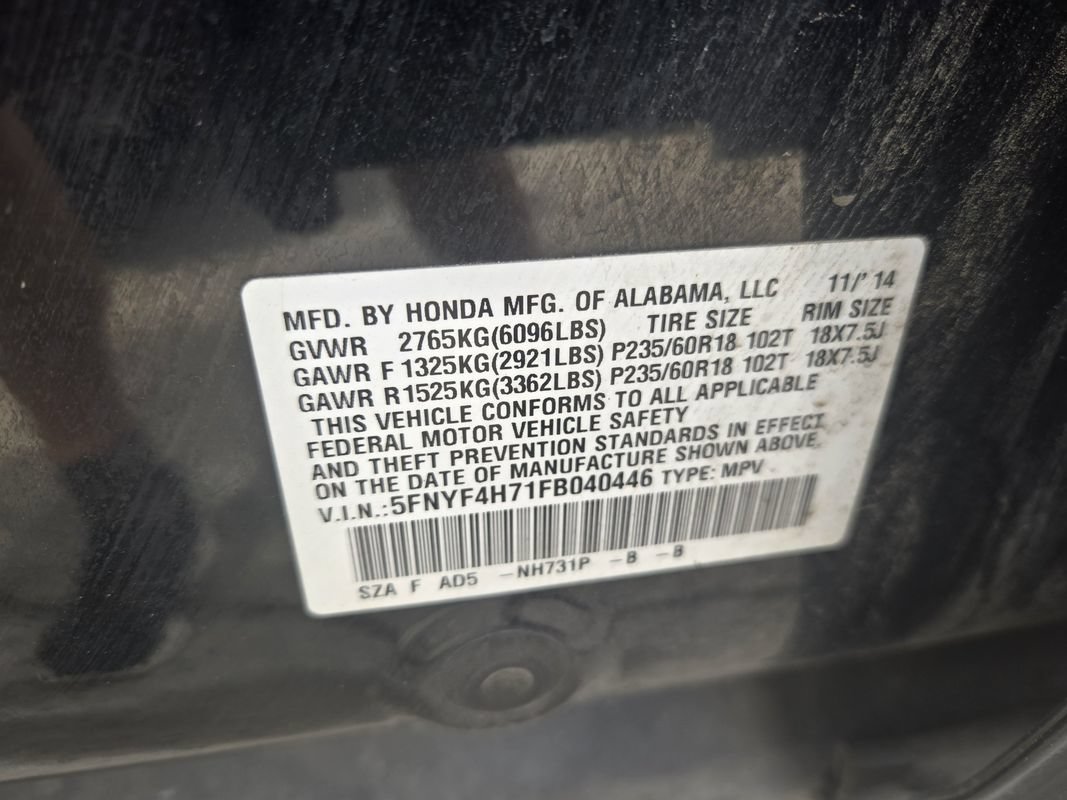 Used 2015 Honda Pilot EX-L image 27