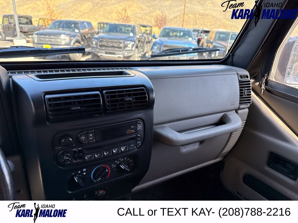 Used 2003 Jeep Wrangler Rubicon AWD/4WD image 29