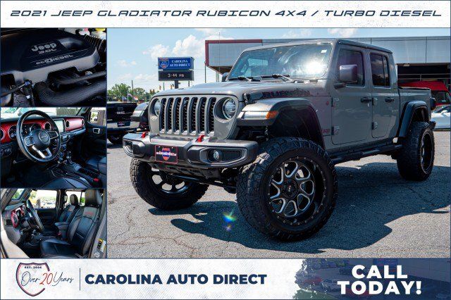 Used 2021 Jeep Gladiator Rubicon AWD/4WD image 1