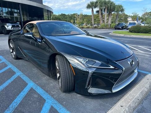 Used 2025 Lexus LC 500 Convertible w/ Touring Package RWD image 2