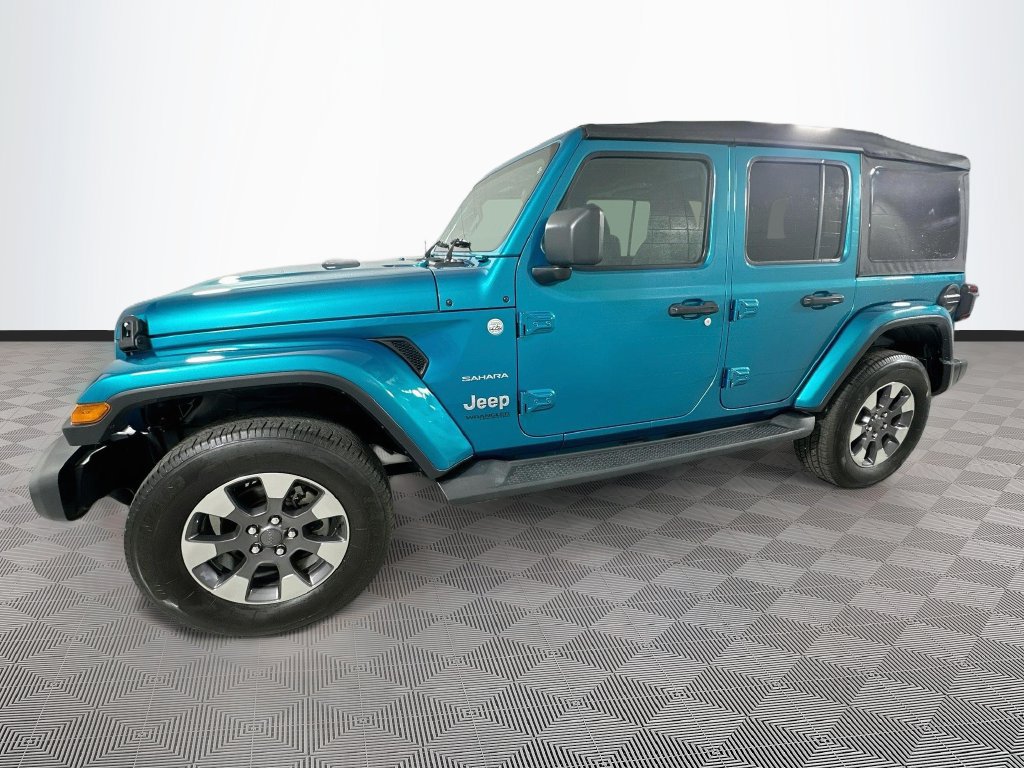 Used 2019 Jeep Wrangler Unlimited Sahara w/ LED Lighting Group AWD/4WD image 6