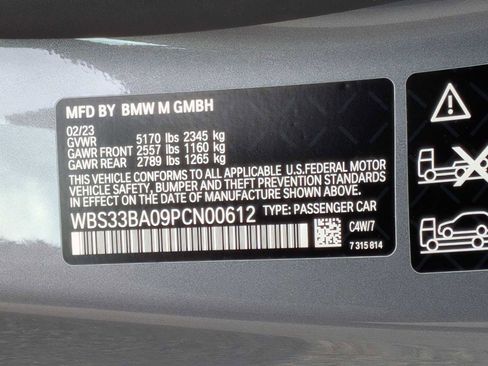 Used 2023 BMW M4 xDrive Competition AWD/4WD image 35