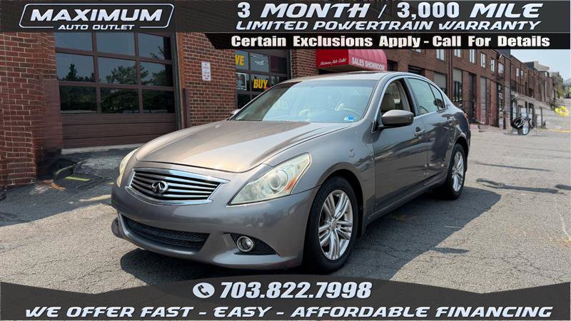 Used 2011 INFINITI G37 x Sedan w/ Premium Pkg AWD/4WD image 1