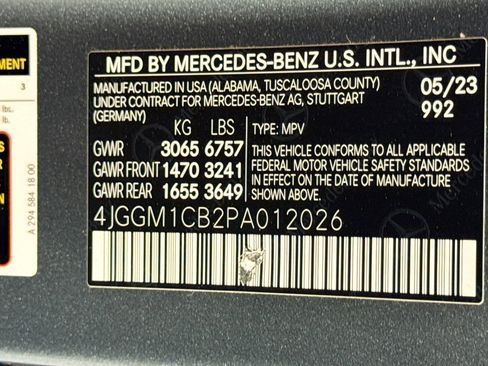 Certified 2023 Mercedes-Benz EQE 350+ 4MATIC SUV image 30