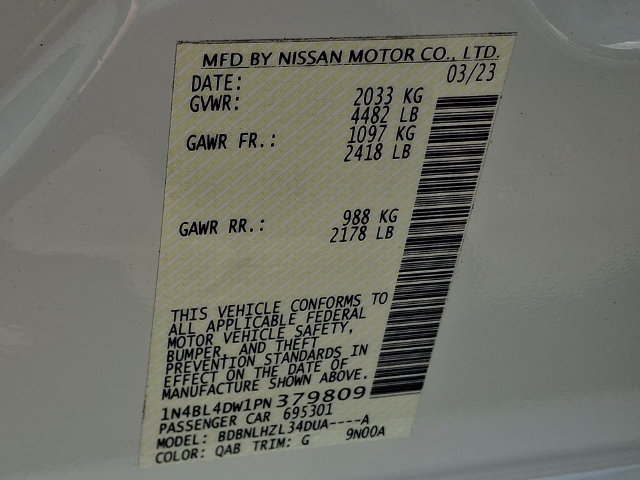 Used 2023 Nissan Altima 2.5 SV AWD/4WD image 28