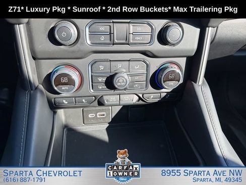 Used 2024 Chevrolet Tahoe Z71 w/ Luxury Package AWD/4WD image 32