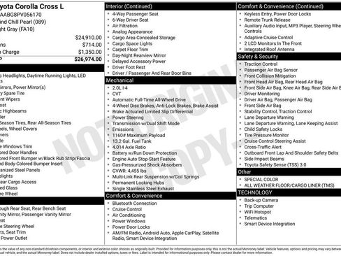 Used 2023 Toyota Corolla Cross L image 23