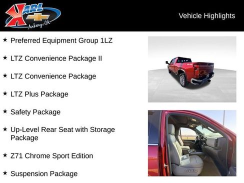 Used 2025 Chevrolet Silverado 2500 LTZ w/ LTZ Plus Package image 2