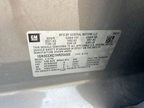 Used 2017 Chevrolet Tahoe Premier image 10