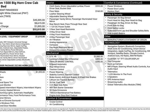 Used 2022 RAM 1500 Big Horn RWD image 19