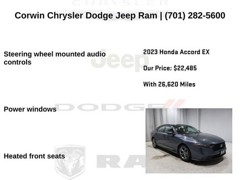 Used 2023 Honda Accord EX image 13