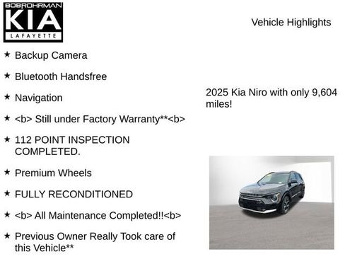 Certified 2025 Kia Niro EX Touring FWD image 7