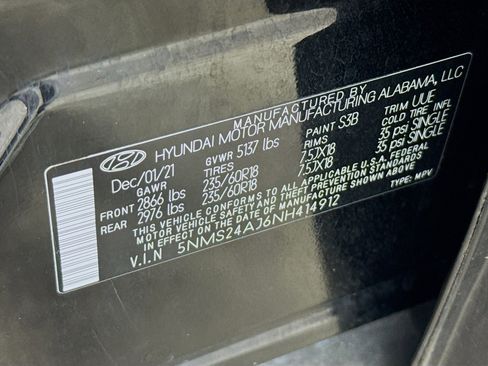 Used 2022 Hyundai Santa Fe SEL w/ Cargo Package image 36