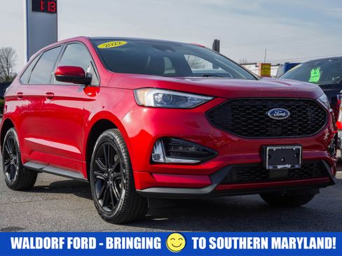 Used 2022 Ford Edge ST-Line w/ Class II Trailer Tow Package image 1
