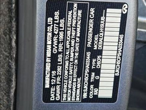 Used 2017 INFINITI QX30 w/ Cargo Package FWD image 15