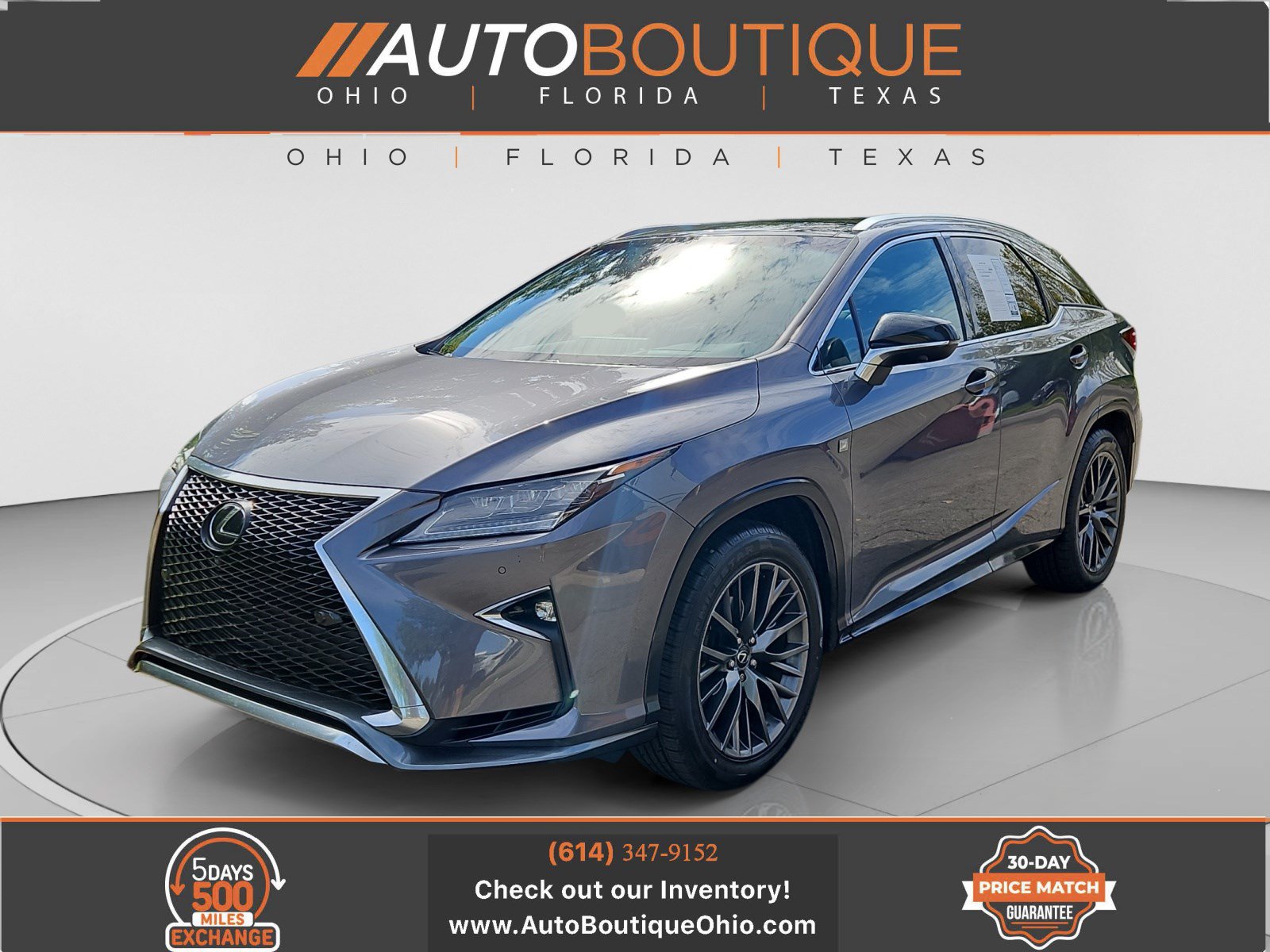Used 2016 Lexus RX 350 F Sport w/ Accessory Package AWD/4WD image 1