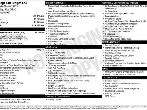 Used 2021 Dodge Challenger SXT w/ Driver Convenience Group image 5