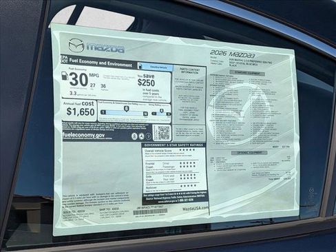 New 2026 MAZDA MAZDA3 2.5 S Sedan w/ Preferred Pkg FWD image 20