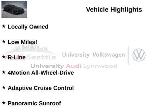 Used 2025 Volkswagen Tiguan SE R-Line AWD/4WD image 2