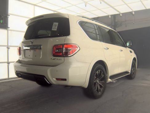 Used 2020 Nissan Armada Platinum w/ Captain's Chairs Package AWD/4WD image 2