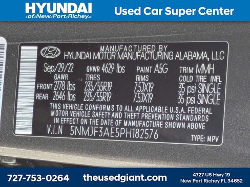 Certified 2023 Hyundai Tucson SEL w/ Convenience Package FWD image 37