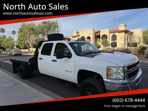 Used 2013 Chevrolet Silverado 3500 W/T w/ Skid Plate Package image 1