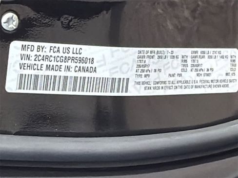 Used 2023 Chrysler Voyager LX image 35