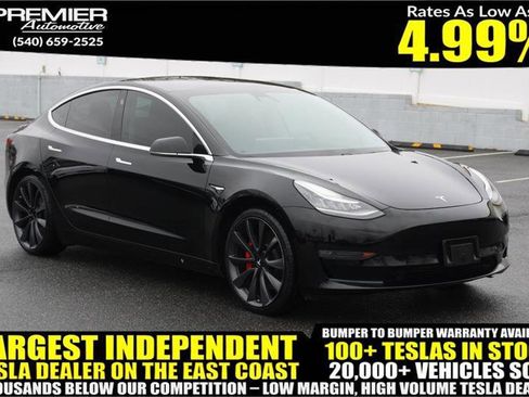 Used 2020 Tesla Model 3 Performance image 1