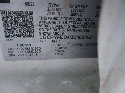 Used 2021 Chevrolet Silverado 1500 LT Trail Boss image 4